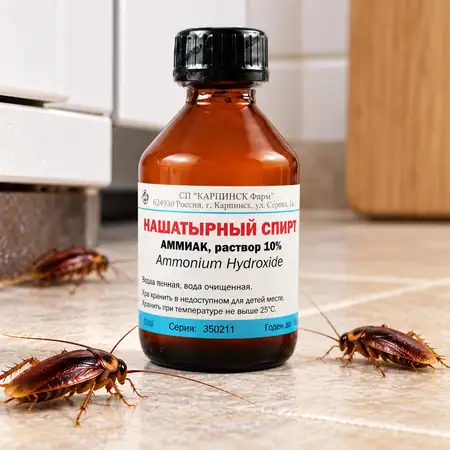 Флакон нашатырного спирта